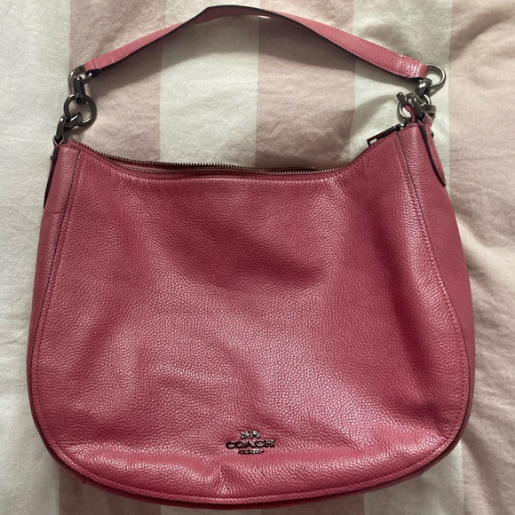 Rasberry pink Coach Carry Shoulder Bag - like new - Picture 1 of 5